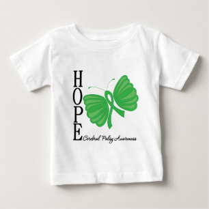 Hoffnungs-Schmetterlings-zerebrale Lähmung Baby T-shirt