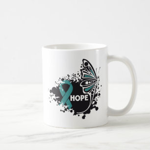 Hoffnungs-Skerodermie-Schmetterling Kaffeetasse