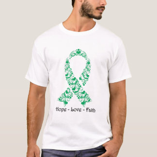 Hoffnungs-Smaragdgrün-Bewusstseins-Band T-Shirt
