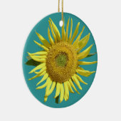 Hoffnungs-Weihnachtsverzierung - rund Keramikornament (Rechts)