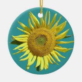 Hoffnungs-Weihnachtsverzierung - rund Keramikornament