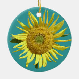 Hoffnungs-Weihnachtsverzierung - rund Keramikornament