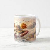 Hoffnungsberg-Tasse 'Halte fest' Kaffeetasse (VorderseiteRechts)