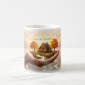 Hoffnungsberg-Tasse 'Halte fest' Kaffeetasse (Mittel)