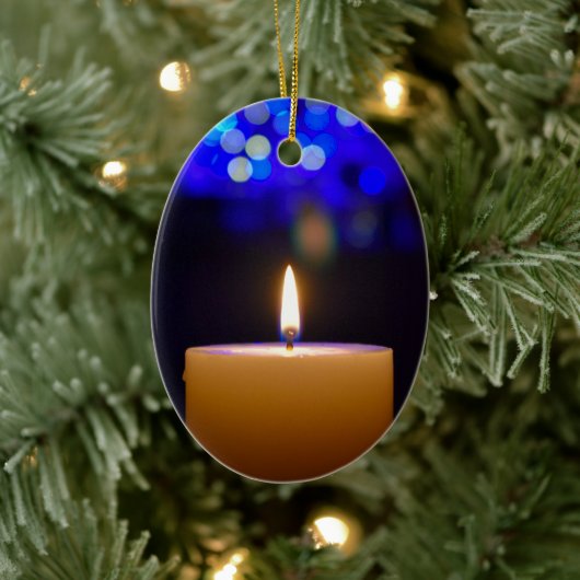 Hoffnungslicht Keramik Ornament (Baum)