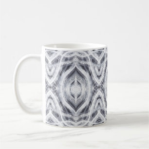 Hoffnungslicht Weiße Abstrakte Aquarellkunst Kaffeetasse