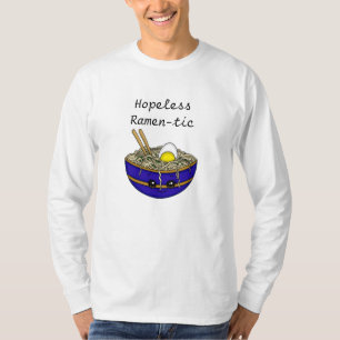 hoffnungslos Ramen-tic Funny Ramen Food Puff T-Shirt