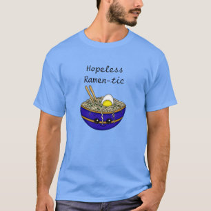 hoffnungslos Ramen-tic Funny Ramen Food Puff T-Shirt