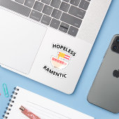 hoffnungslos Ramentic Aufkleber (Laptop mit iPhone)