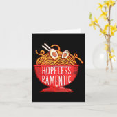 hoffnungslos Ramentic Japanisch Ramen Noodles Pock Karte (Gelbe Blume)