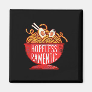 hoffnungslos Ramentic Japanisch Ramen Noodles Pock Magnet