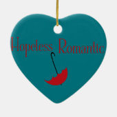 hoffnungslos romantisch keramik ornament (Hinten)