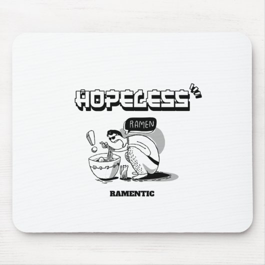 Hoffnungslos Romantisch Mousepad (Vorne)