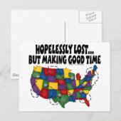 Hoffnungslos verloren… Postkarten (Vorne/Hinten)