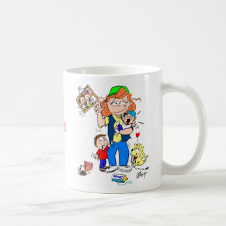 Hoffnungslose Bleibe-an-Zuhause Mama-Tasse Kaffeetasse