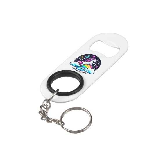 Hoffnungslose Mini Flaschenöffner (Rückseite Schrägansicht)