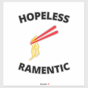 hoffnungslose Ramentenkleber Aufkleber