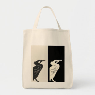 hoffnungsloser Kormoran Tragetasche