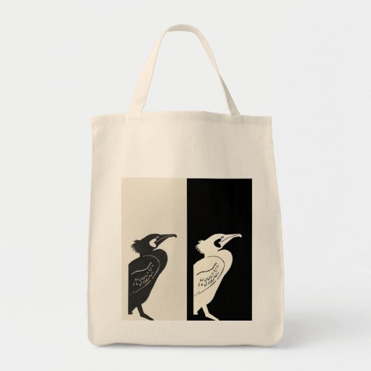 hoffnungsloser Kormoran Tragetasche (Vorne)