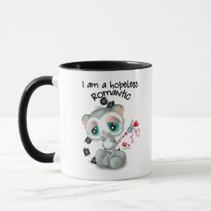 Hoffnungsloser Romantiker - niedlicher Lemur - han Tasse