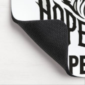 "Hoffnungsloser Schädel" Maus Pad Mousepad (Ecke)