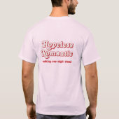HOFFNUNGSROMANTISCH T-Shirt (Rückseite)