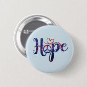 Hoffnungsschimmer Button (Vorne & Hinten)