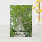 Hoffnungsschimmer Karte (Gelbe Blume)