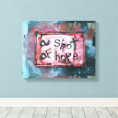 Hoffnungsschimmer Leinwanddruck (Insitu (Holzboden))