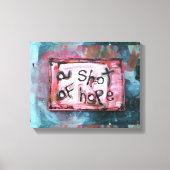 Hoffnungsschimmer Leinwanddruck (Vorderseite)