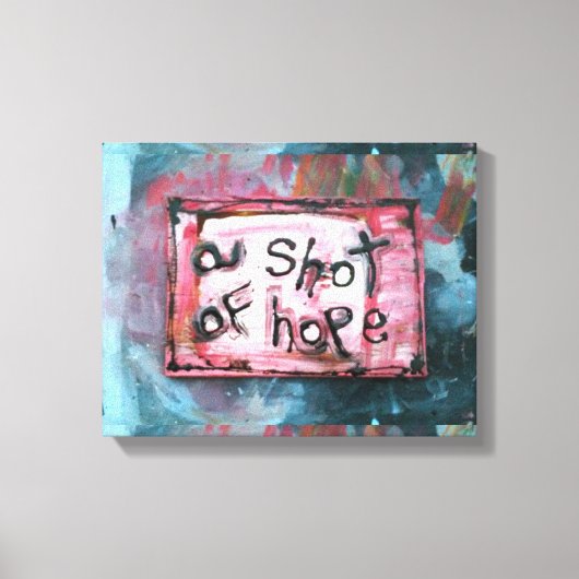 Hoffnungsschimmer Leinwanddruck (Vorderseite)