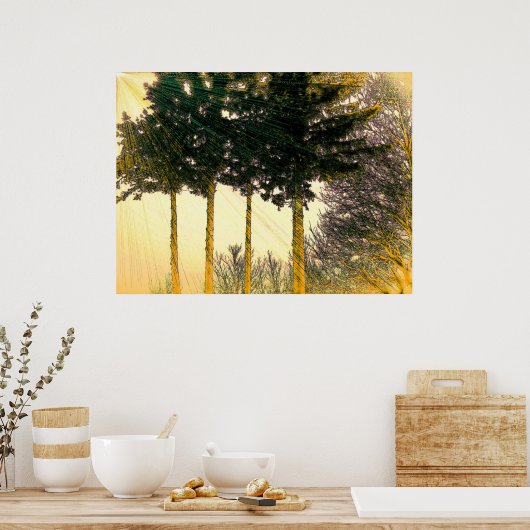 Hoffnungsschimmer Poster (Küche)