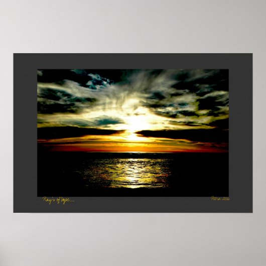 Hoffnungsschimmer Poster (Vorne)