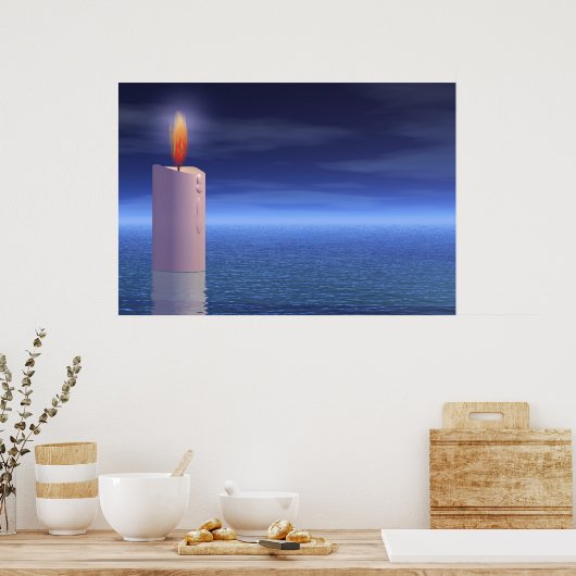 Hoffnungsschimmer Poster (Küche)