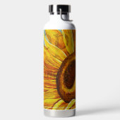 Hoffnungssonneblume mit Versen Trinkflasche (links)