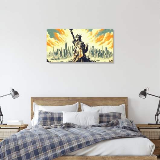 HOFFNUNGSSTÄNDE 6 LEINWANDDRUCK (Insitu (Schlafzimmer))