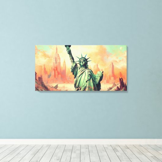 HOFFNUNGSSTÄNDE 7 LEINWANDDRUCK (Insitu (Holzboden))