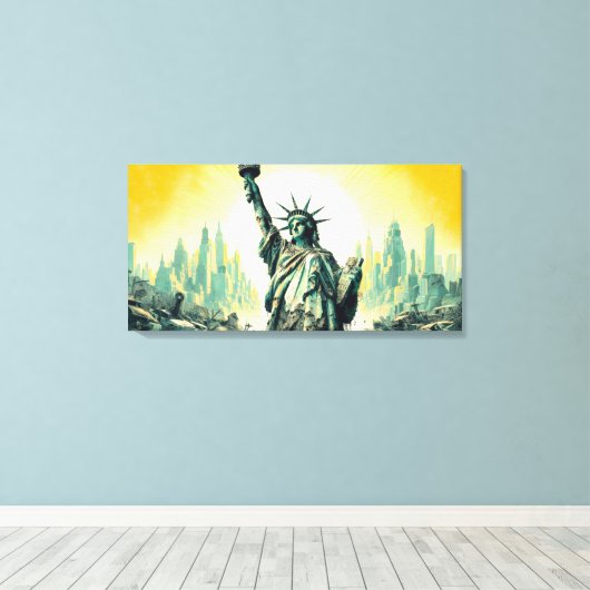 HOFFNUNGSSTÄNDE LEINWANDDRUCK (Insitu (Holzboden))