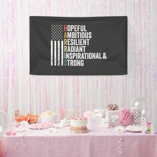 Hoffnungsvoll ambitionierter widerstandsfähiger Ra Banner (Party)