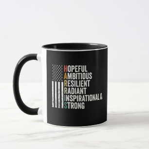 Hoffnungsvoll ambitionierter widerstandsfähiger Ra Tasse