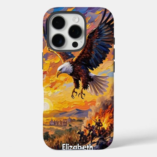 Hoffnungsvoll, fiery Skies Case-Mate iPhone Hülle (Rückseite)