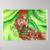 "Hoffnungsvolle Hände" Poster (Vorne)