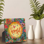 Hoffnungsvolle Hübsche BoHo Blumengelbe Inspirivit Fotoplatte<br><div class="desc">Inspiration hoffnungsvoll florgelbes Easel Plaque - hübsche, skurrile und stilvolle Kunstwerke, die zum inspirier und Aufheben geschaffen wurden. Die farbenfrohe, hübsche Blumengestaltung verleiht Ihrem Tag ein angenehmes Ambiente. Diese spaßigen Easel-Plakate machen große inspirierende Keepsakes für Familie, Freunde, Kollegen, Lehrer, etc.. Modernere, blumige und motivierend Plaques in meinem Geschäft. Perfekte tägliche...</div>