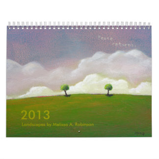 Hoffnungsvolle Malereien 2013 des wunderlichen Kalender