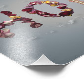 Hoffnungsvolle Rose Fotodruck (Ecke)