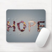 Hoffnungsvolle Rose Mousepad (Mit Mouse)