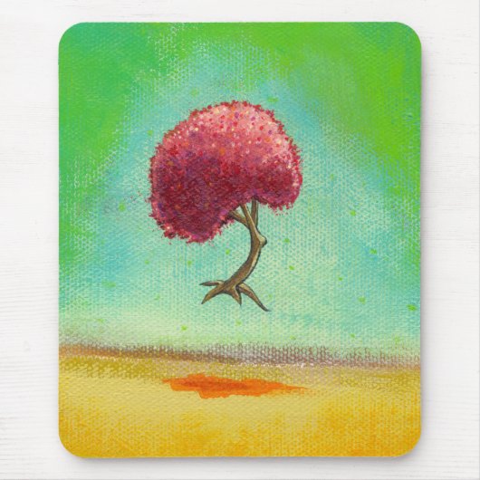 Hoffnungsvoller Baum der inspirierend Malerei des Mousepad (Vorne)