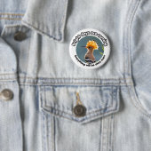 Hoffnungsvoller Wiedehopf Button (Beispiel)