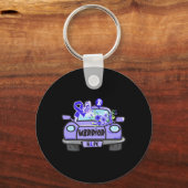 hoffnungsvolles Auto für Ataxie Schlüsselanhänger (Vorderseite)