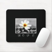hoffnungsvolles Blumenmousepad Mousepad (Mit Mouse)